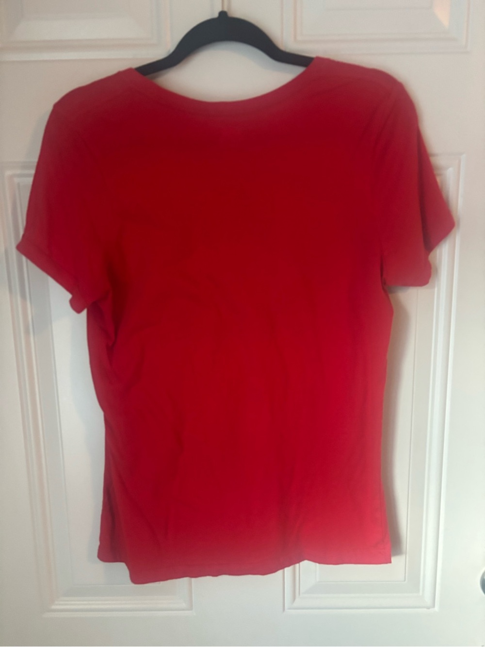 Genuine Merchandise Red Women's Reds Logo Tee - Picture 3 of 3